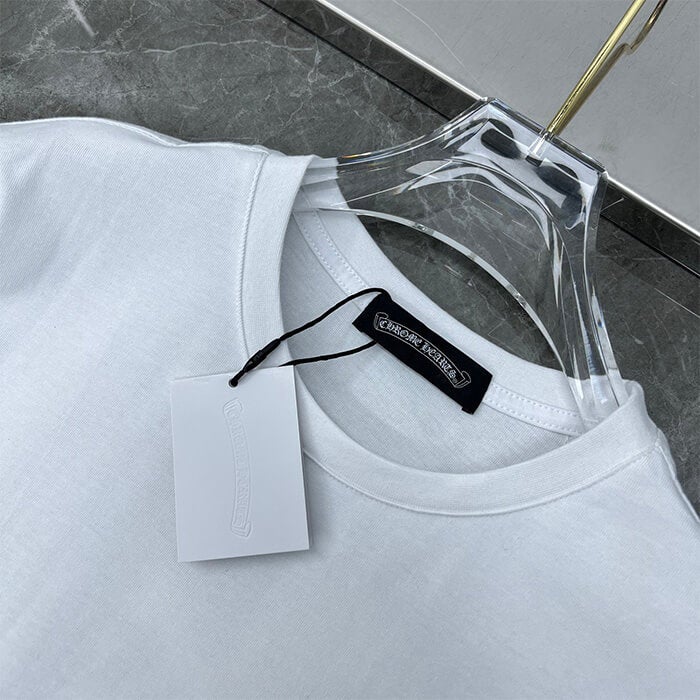 Chrome Hearts T-Shirt – Black & White (Loose Fit)