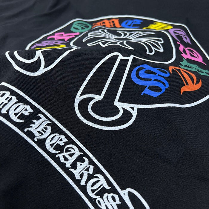 Chrome Hearts T-Shirt – Black & White (Loose Fit)