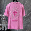 Chrome Hearts T-Shirt – Pink, Black & White
