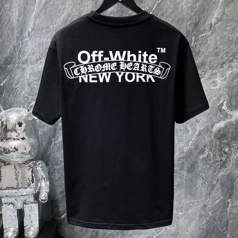 Chrome Hearts x Off-White T-Shirt – Black & White