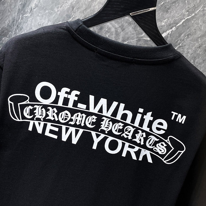 Chrome Hearts x Off-White T-Shirt – Black & White