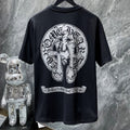 Chrome Hearts Signature Cotton T-Shirt – Black, Grey & White