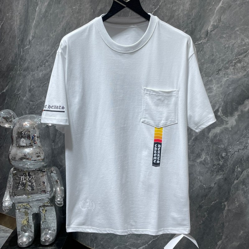 Chrome Hearts Bold Cotton T-Shirt – Black & White