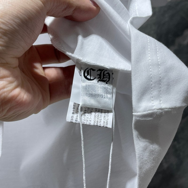 Chrome Hearts Bold Cotton T-Shirt – Black & White