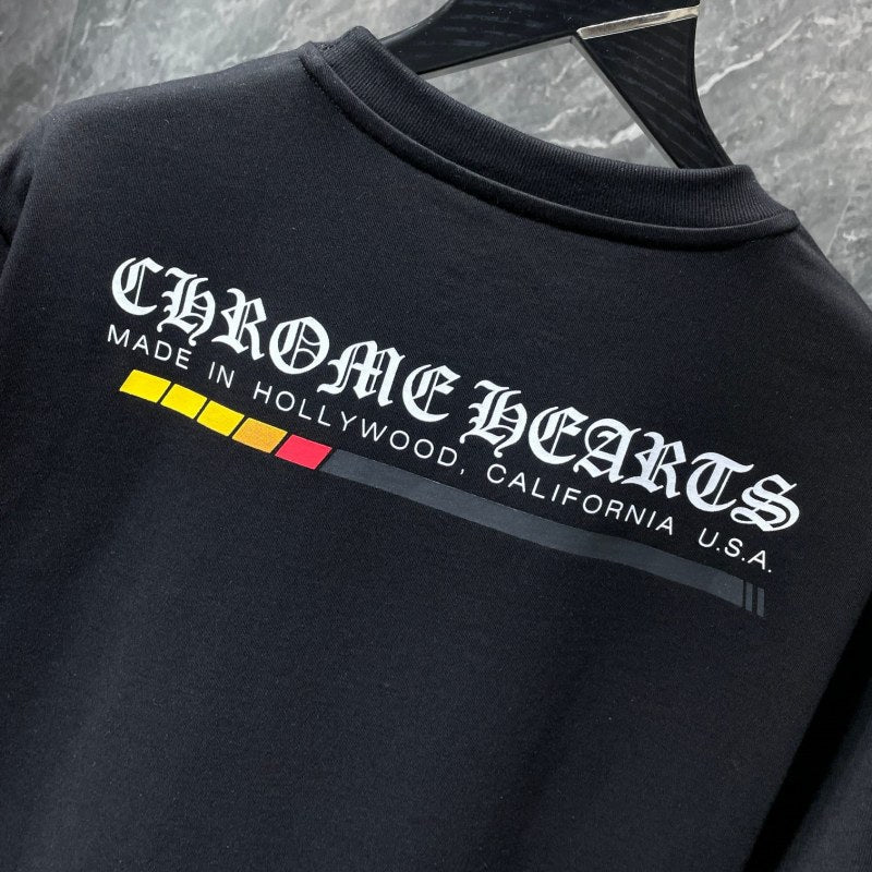 Chrome Hearts Bold Cotton T-Shirt – Black & White