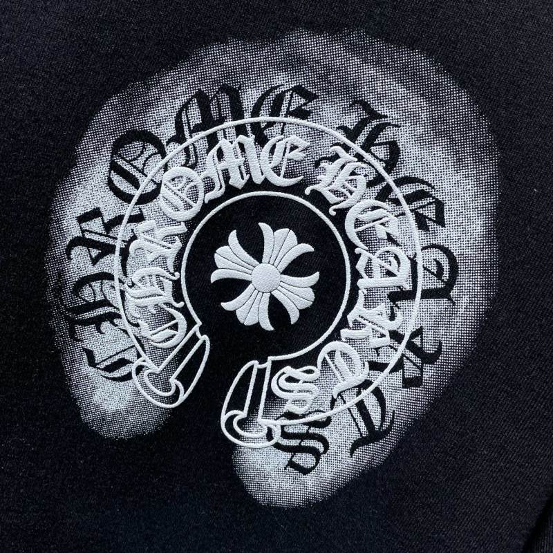Chrome Hearts Graphic Cotton T-Shirt – Black & White