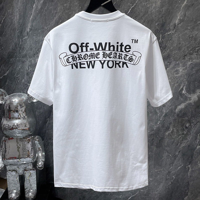 Chrome Hearts x Off-White T-Shirt – Black & White
