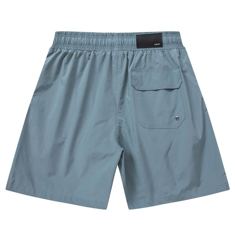 AMIRI Logo-Print Swim Shorts