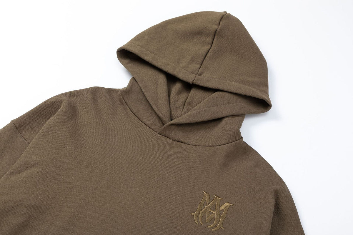 AMIRI Logo Print Cotton Hoodie