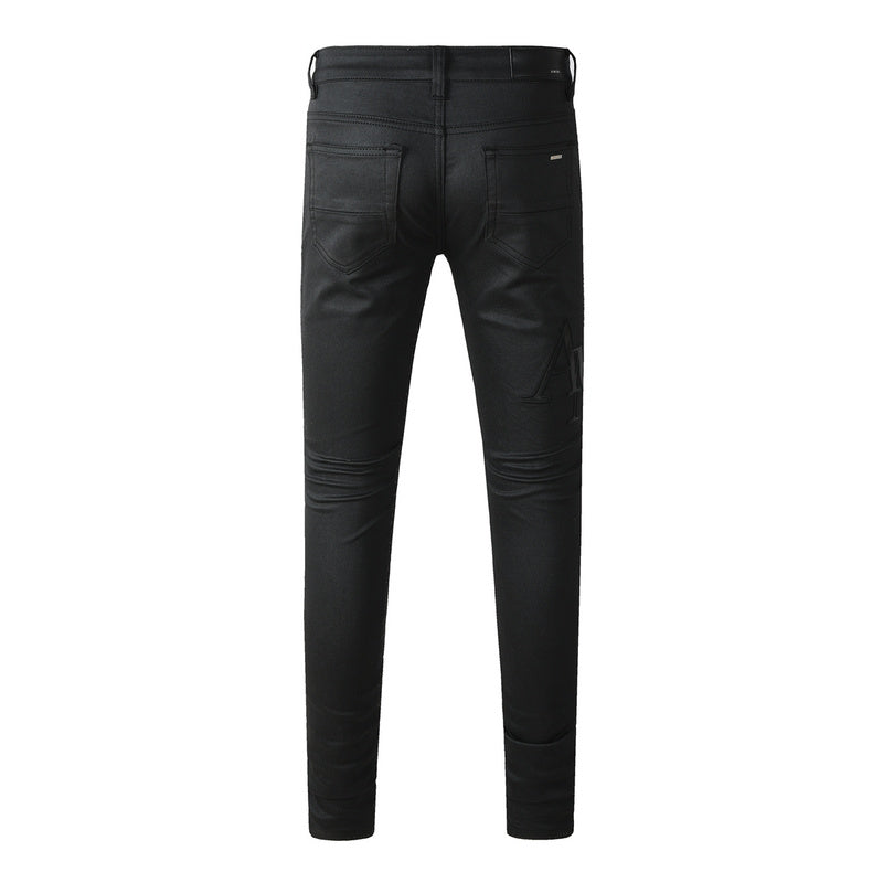 AMIRI Slim Jeans #8918 – Distressed Cotton Denim