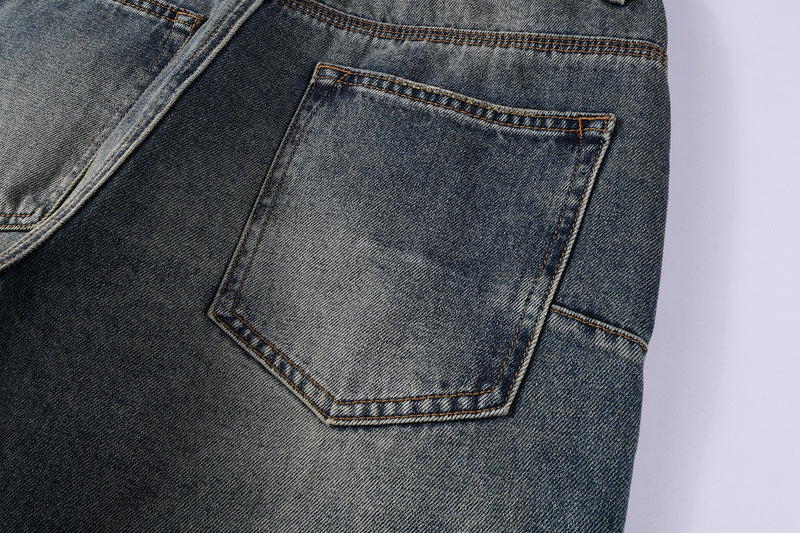 Purple Brand Jeans #9120 – Light Blue Distressed Straight Leg