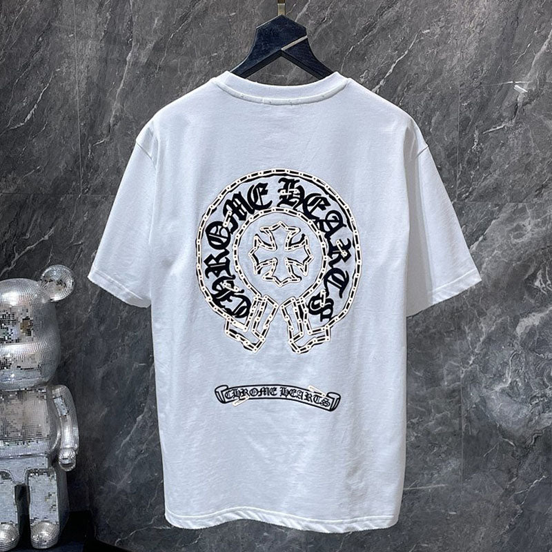 Chrome Hearts Graphic Tee – White