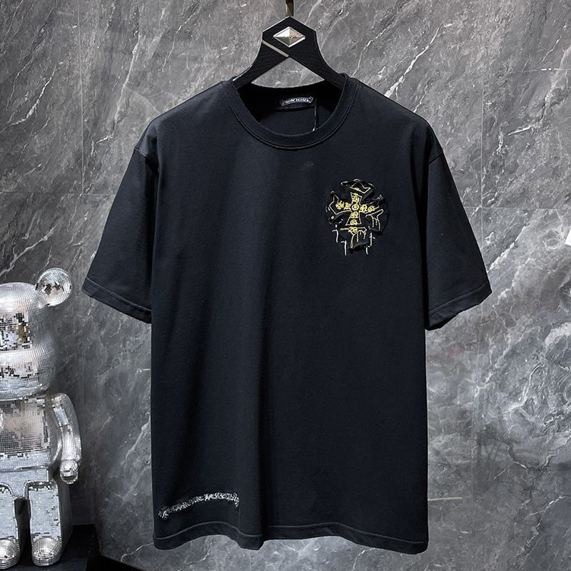 Chrome Hearts Bordeaux Wine Graphic T-Shirt