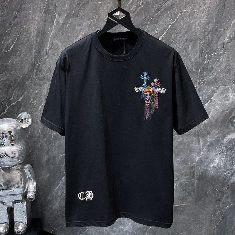 Chrome Hearts Bordeaux Wine Graphic T-Shirt