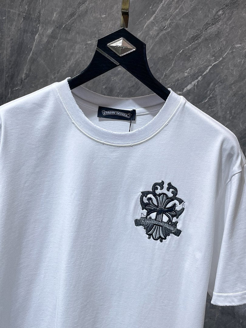 Chrome Hearts Bordeaux Wine Graphic T-Shirt