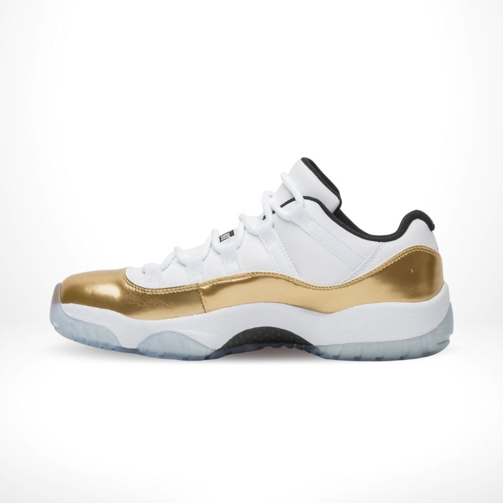 Air Jordan 11 Retro Low Closing Ceremony White Metallic Gold