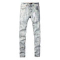 Purple Brand Jeans #7017 – Skinny Fit Distressed Denim