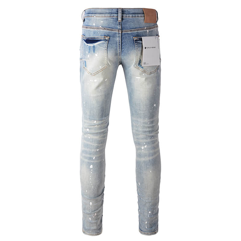 Purple Brand Jeans #9003 – Skinny Fit Distressed Denim